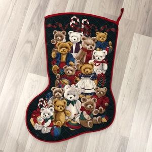 Cute vintage Christmas stocking